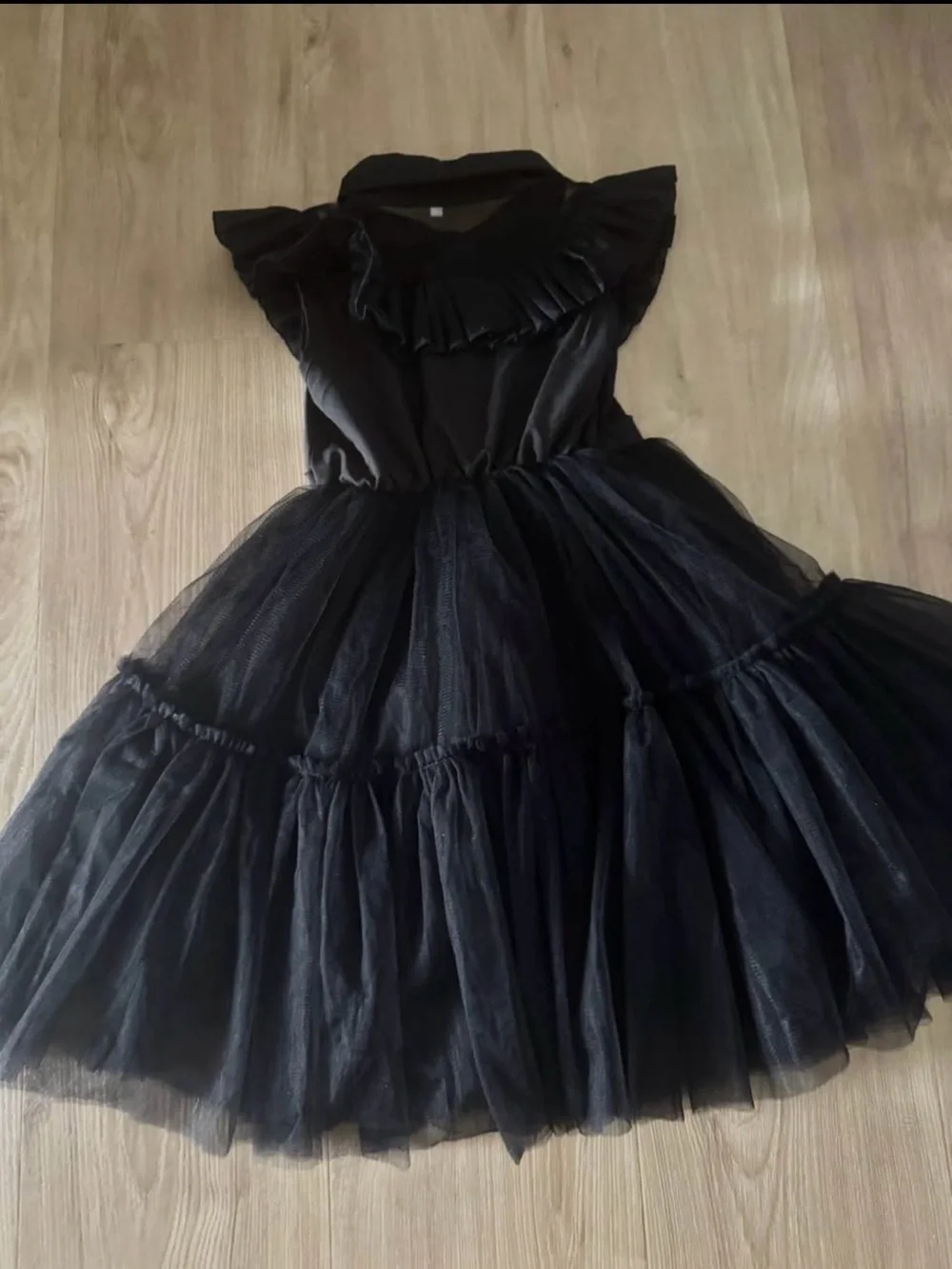 N/A black blouse